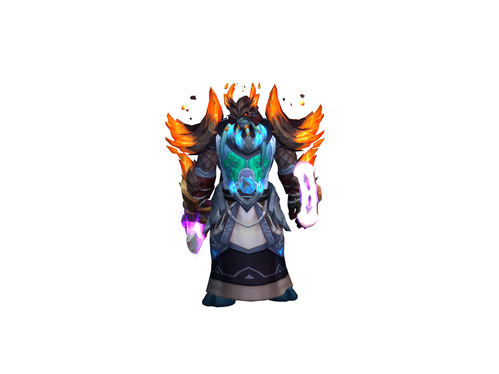 Shamazz 3D character render