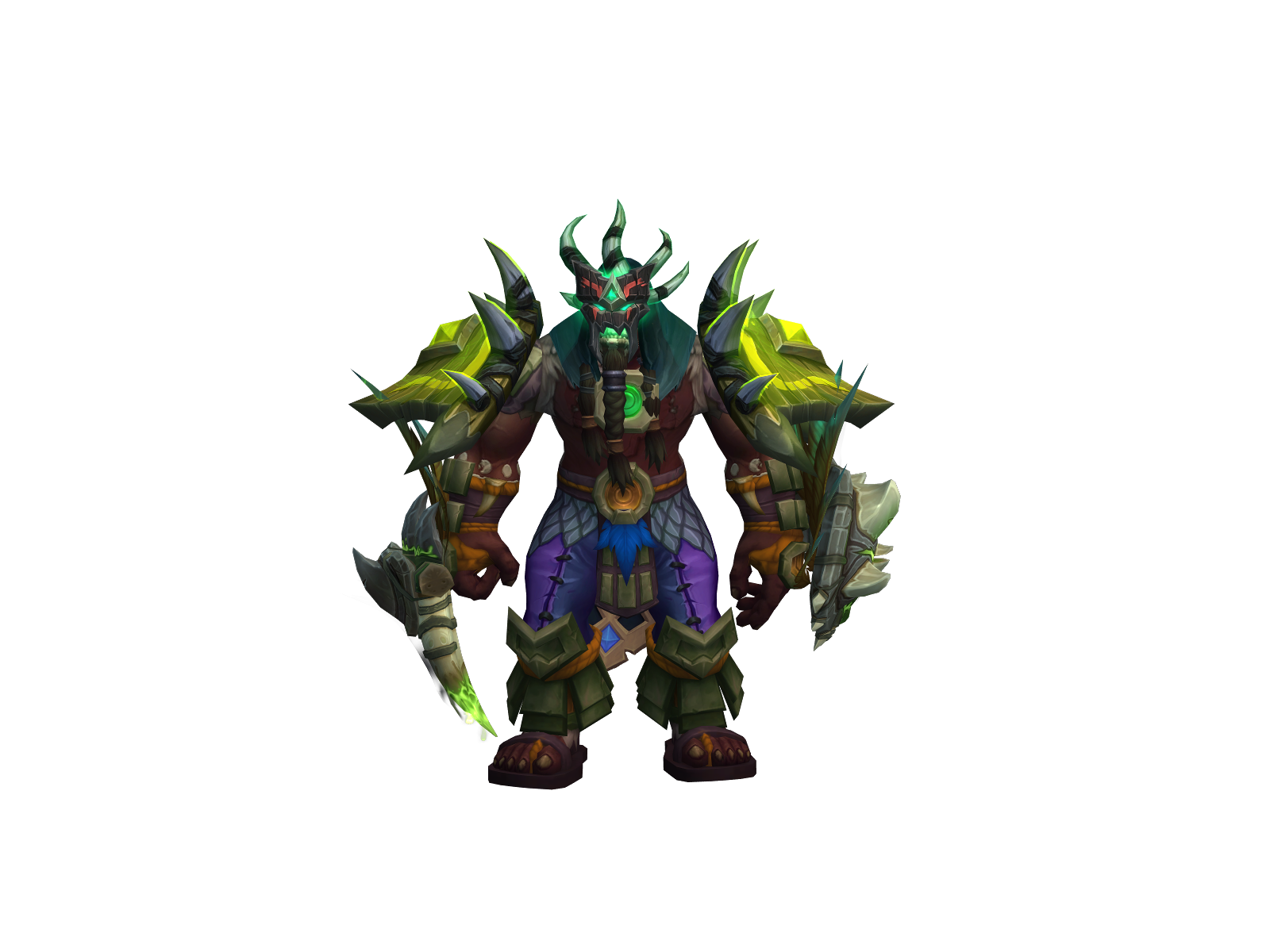 Polesniff 3D character render