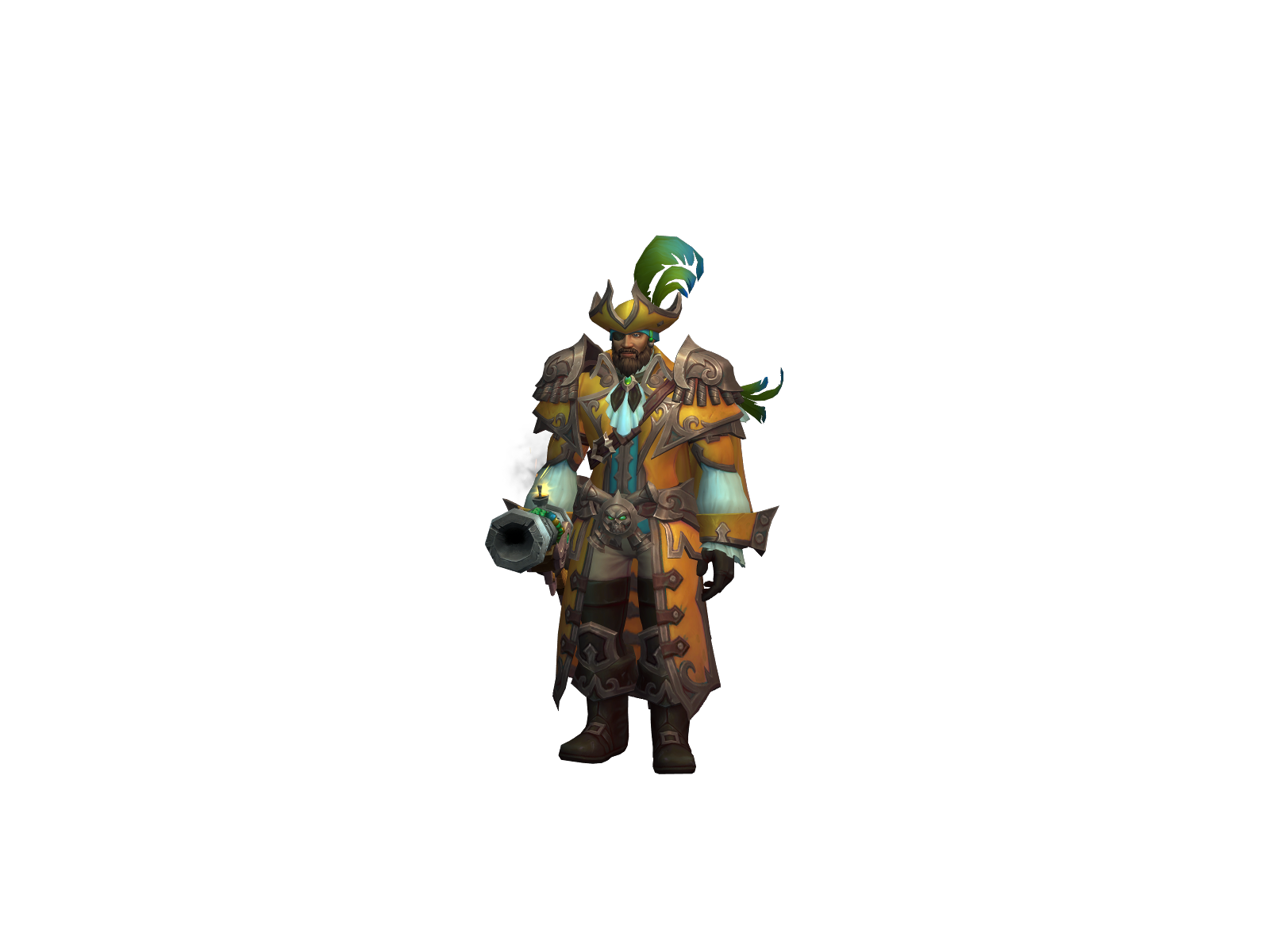 Hackerapple 3D character render