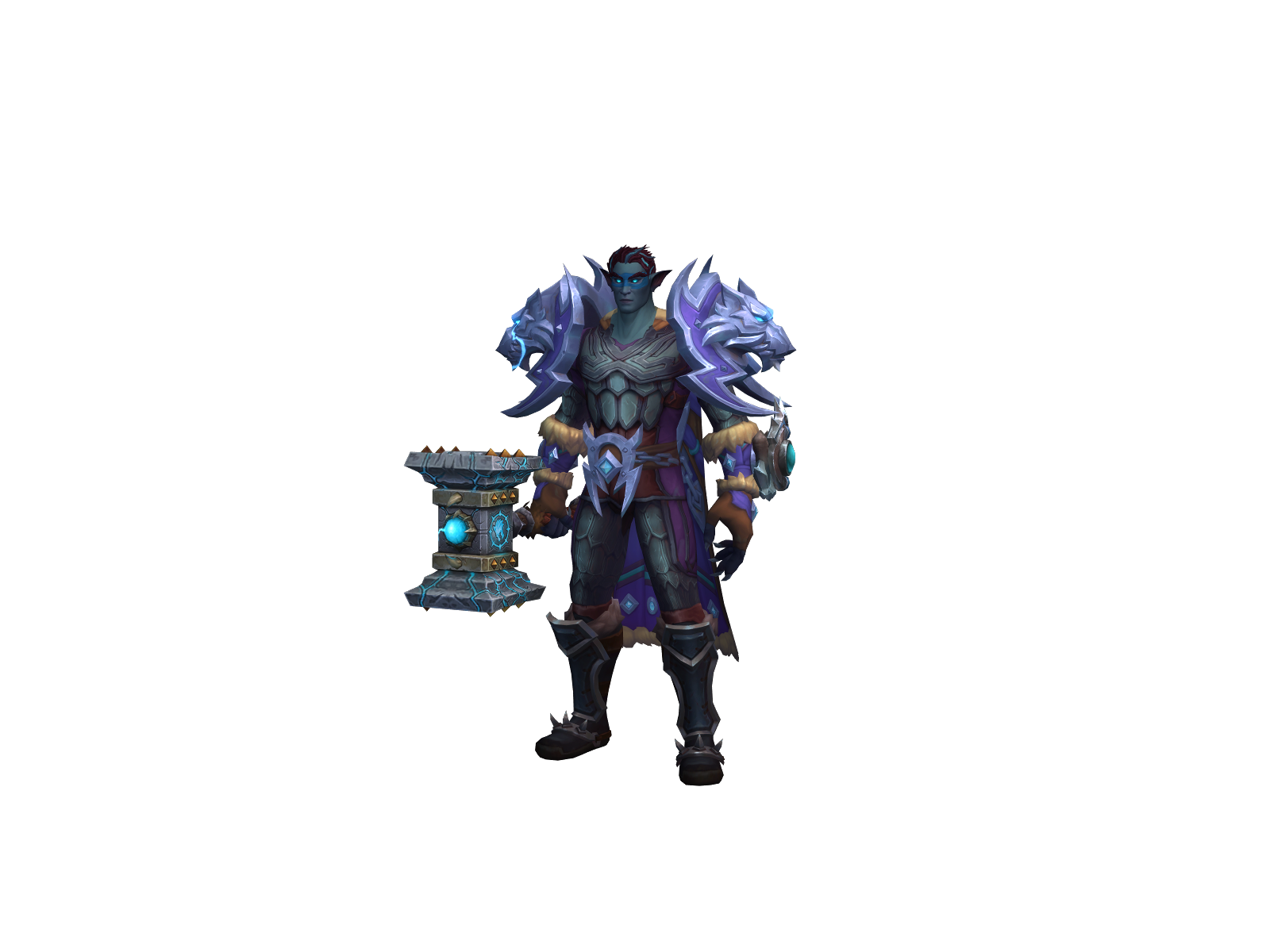 Kretus 3D character render