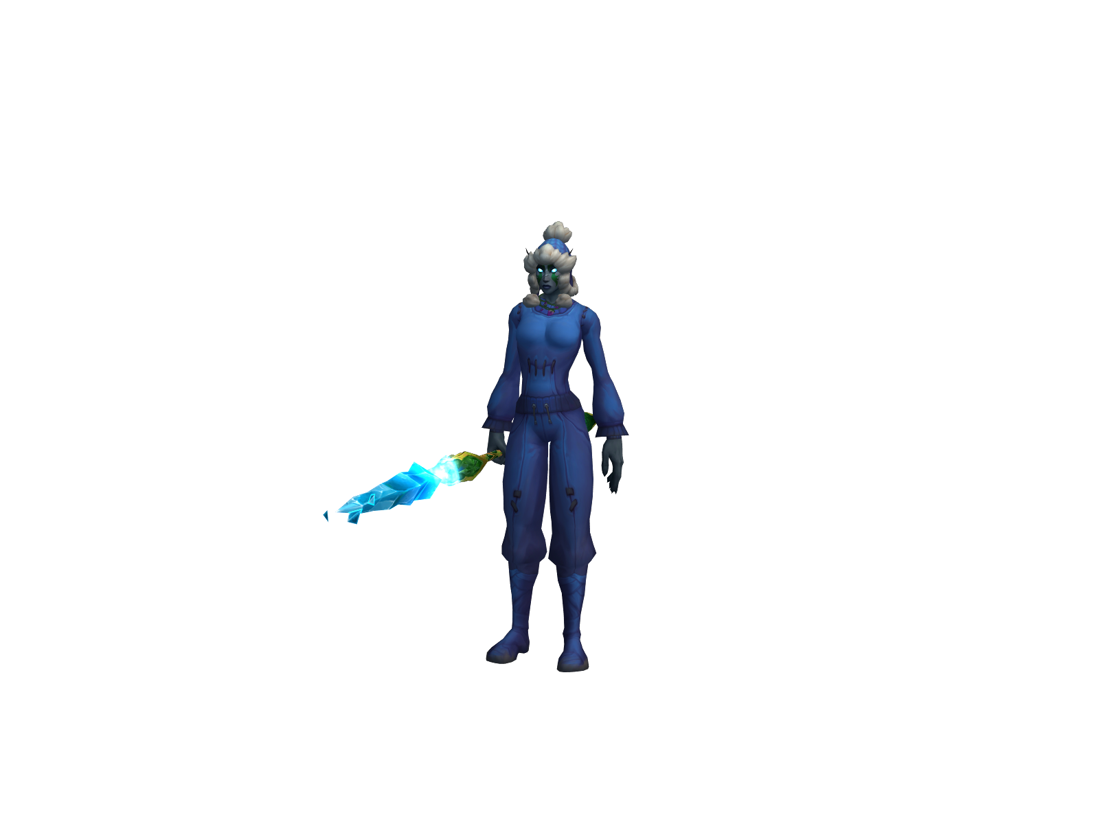 Dboldemon 3D character render