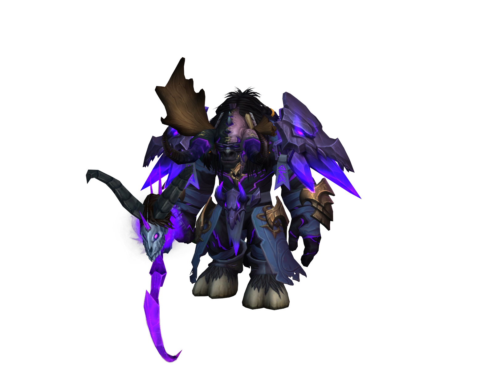 Bulldan 3D character render