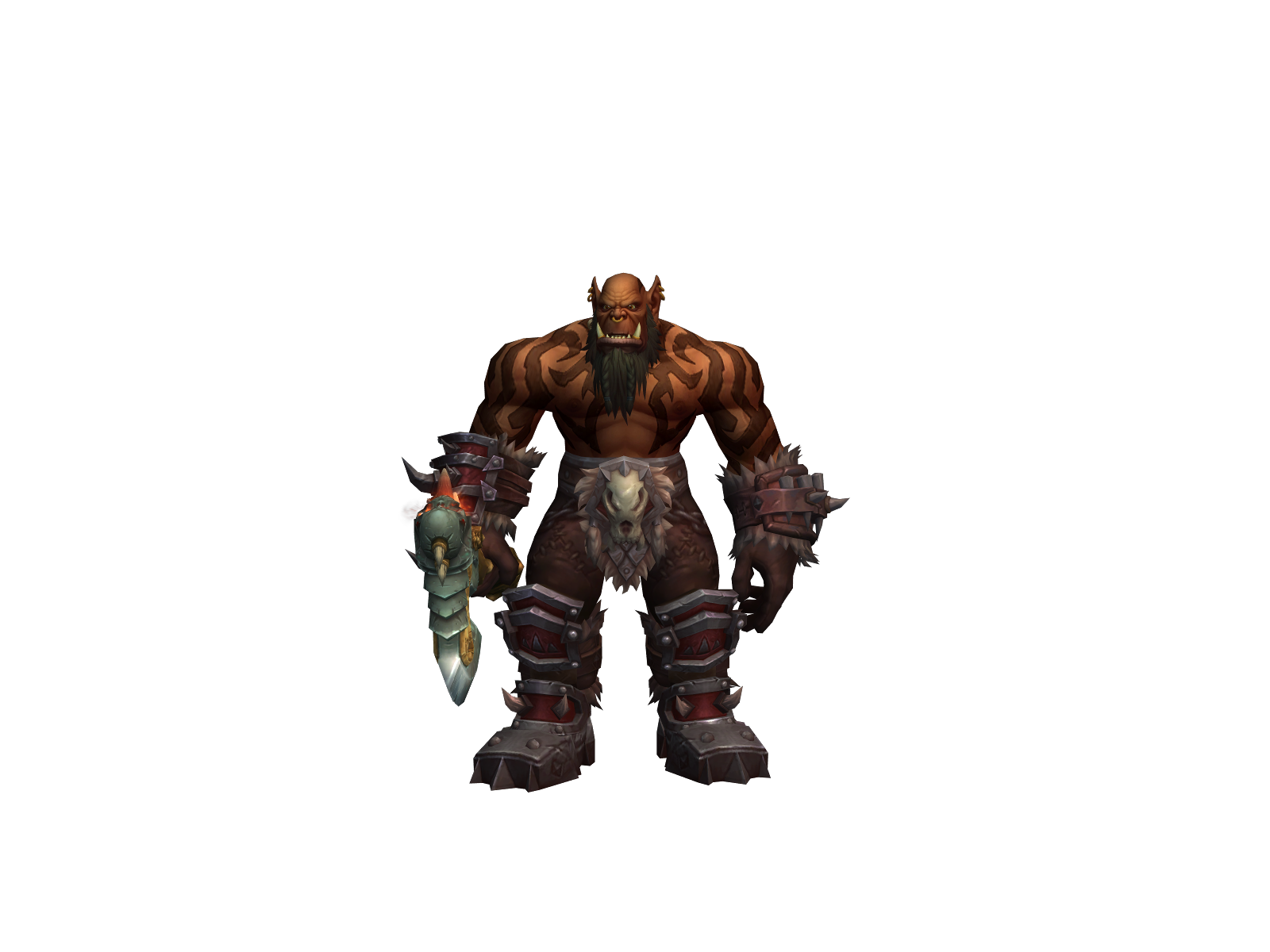 Maaki 3D character render