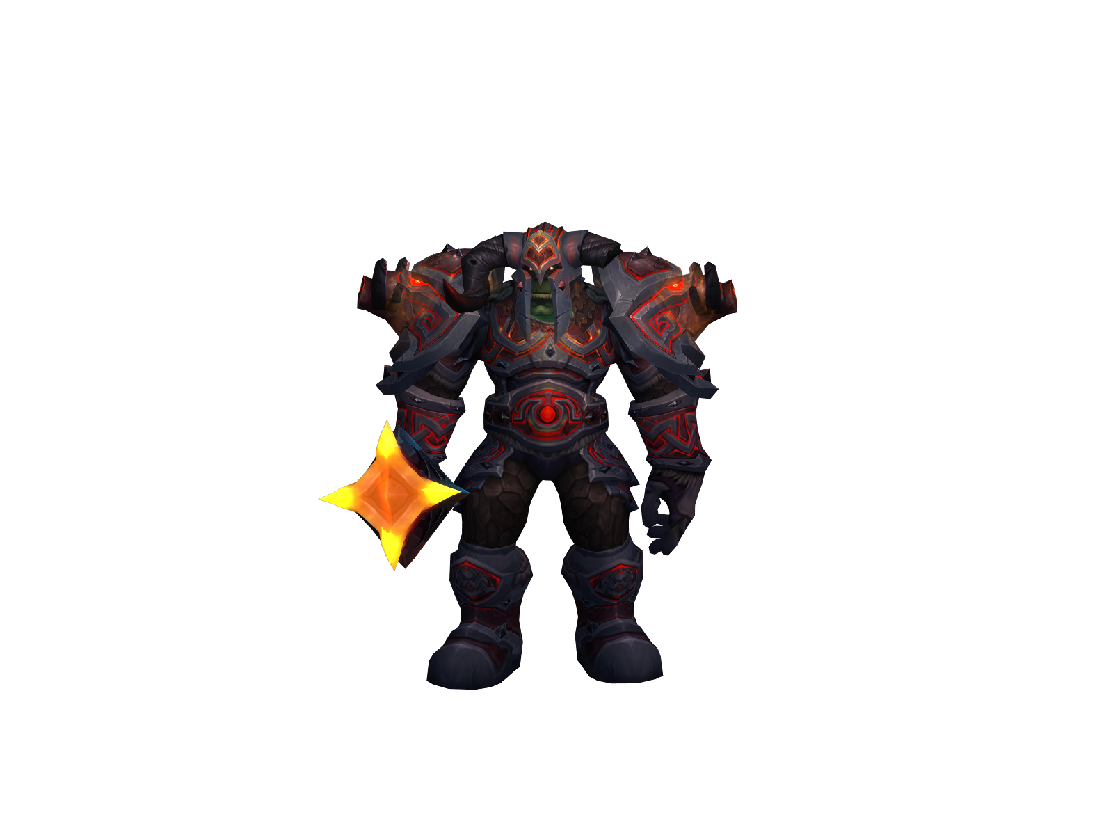 Cyberwarfare 3D character render