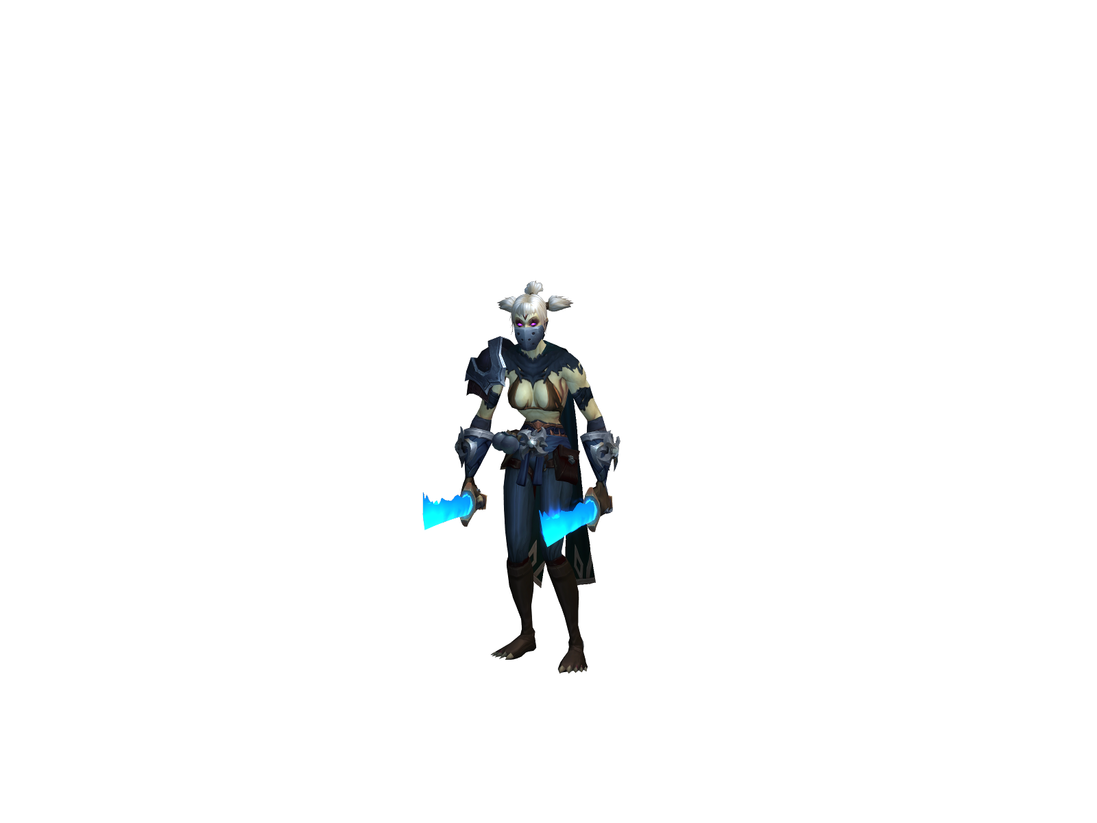 Dreadguard 3D character render