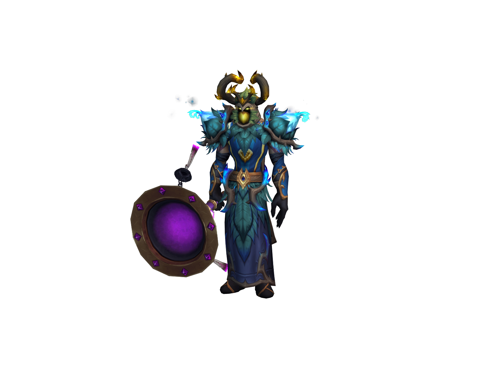 Kahth 3D character render