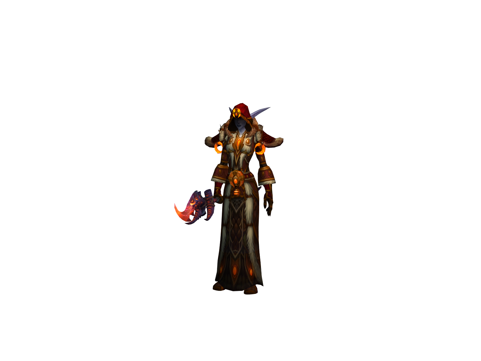 Malware 3D character render