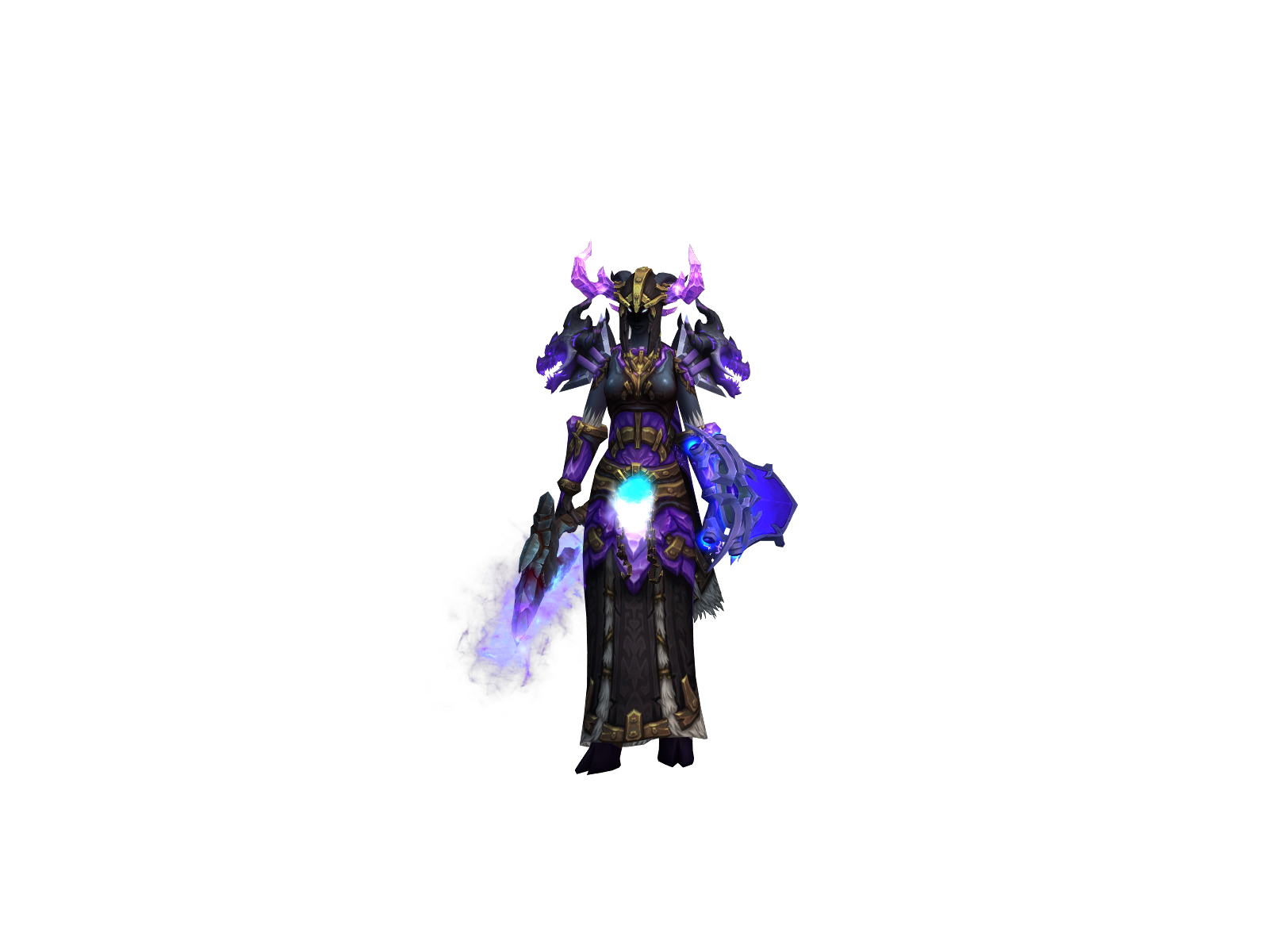 Olistra 3D character render