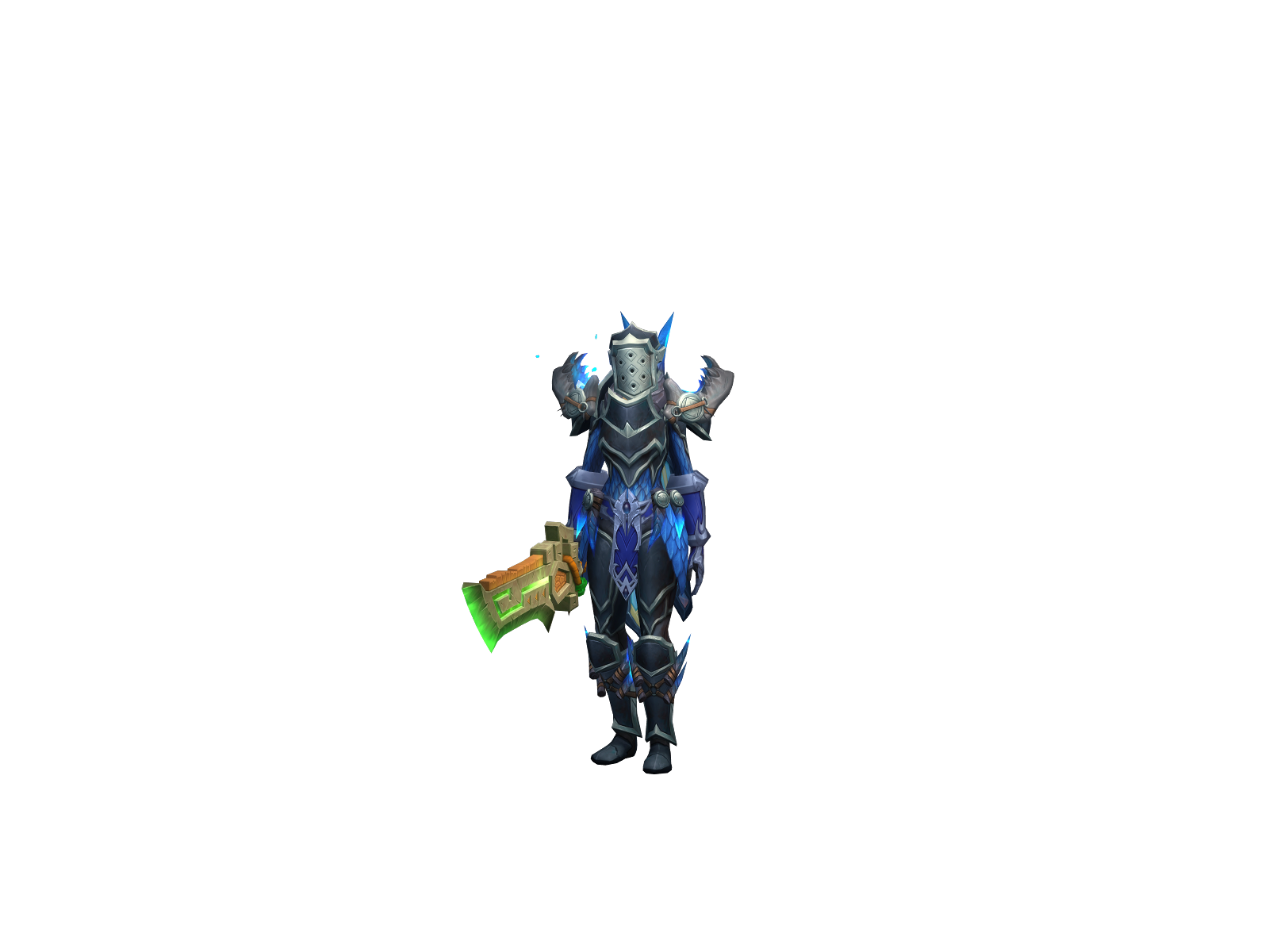 Enehta 3D character render