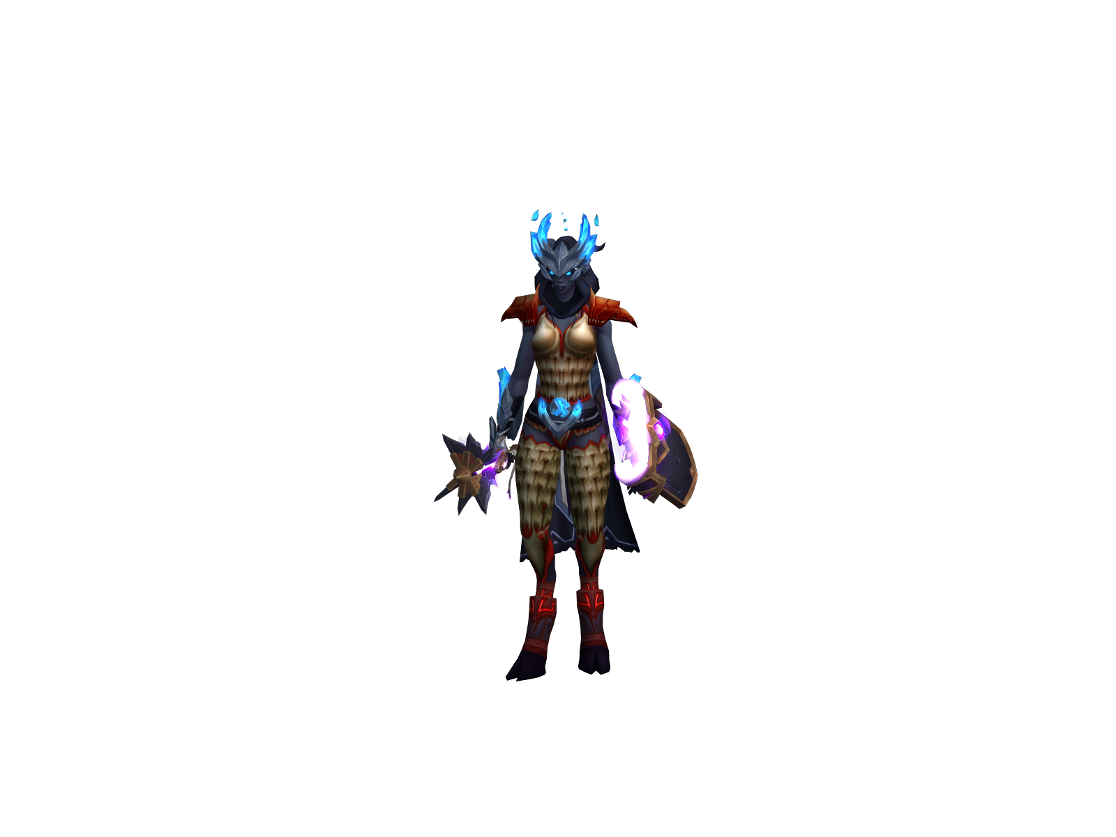 Maliciouso 3D character render