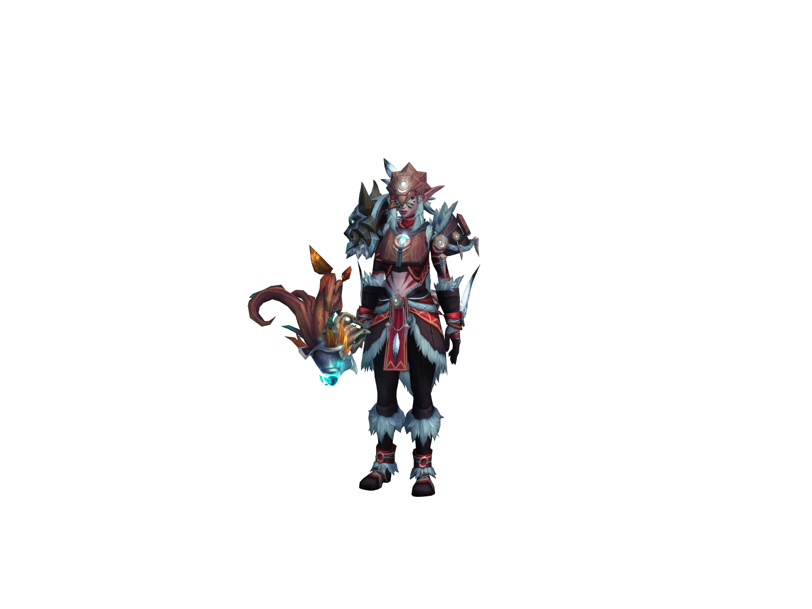 Meritas 3D character render