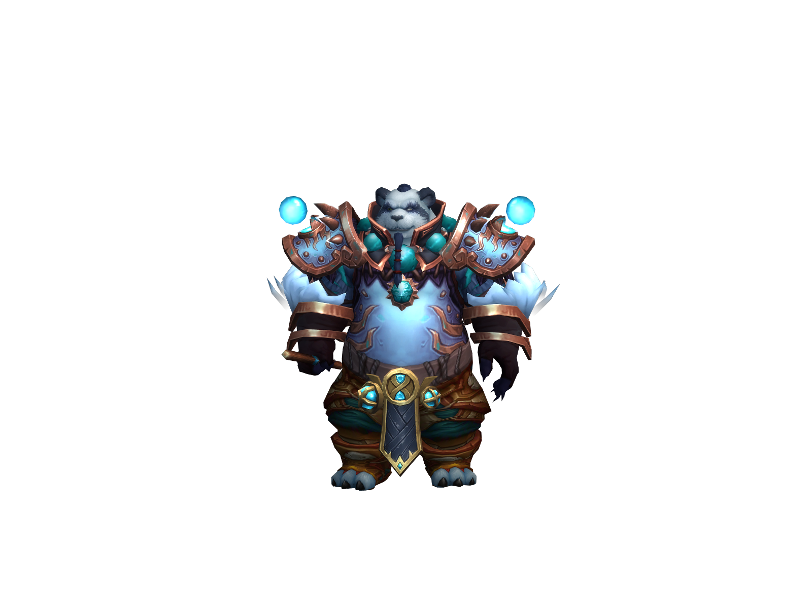 Porkfu 3D character render