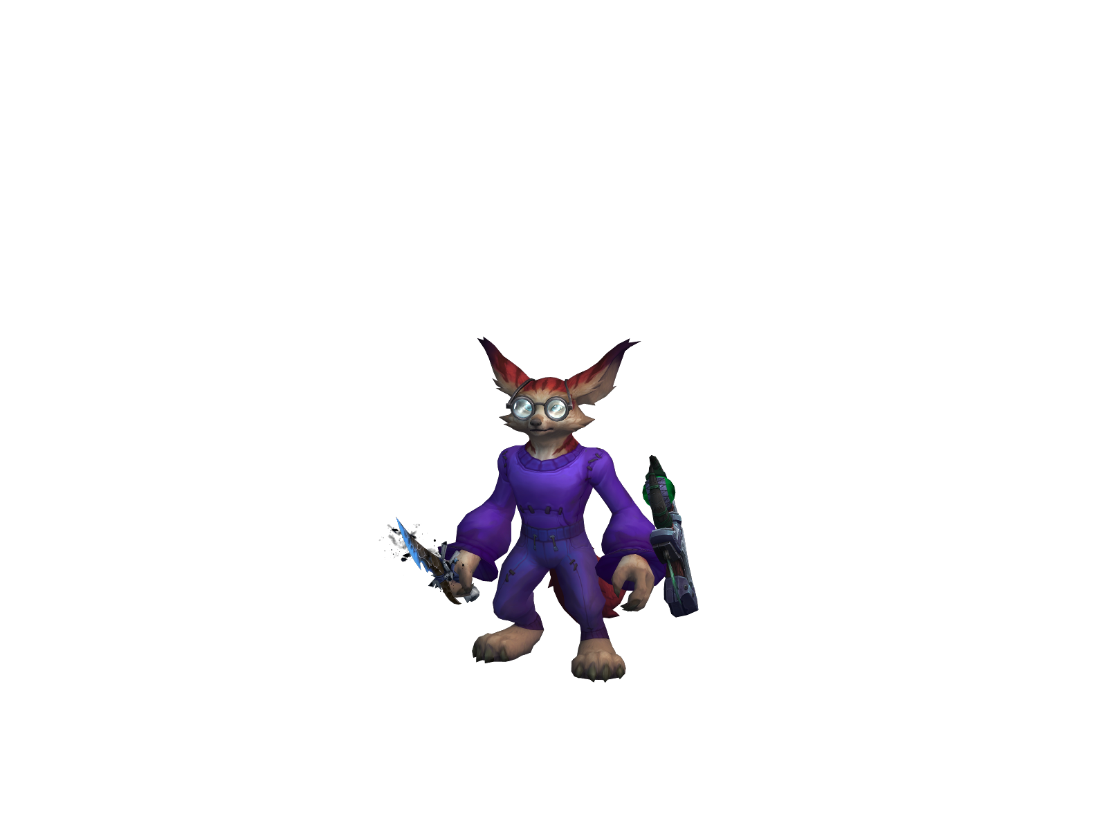 Uhhyeah 3D character render