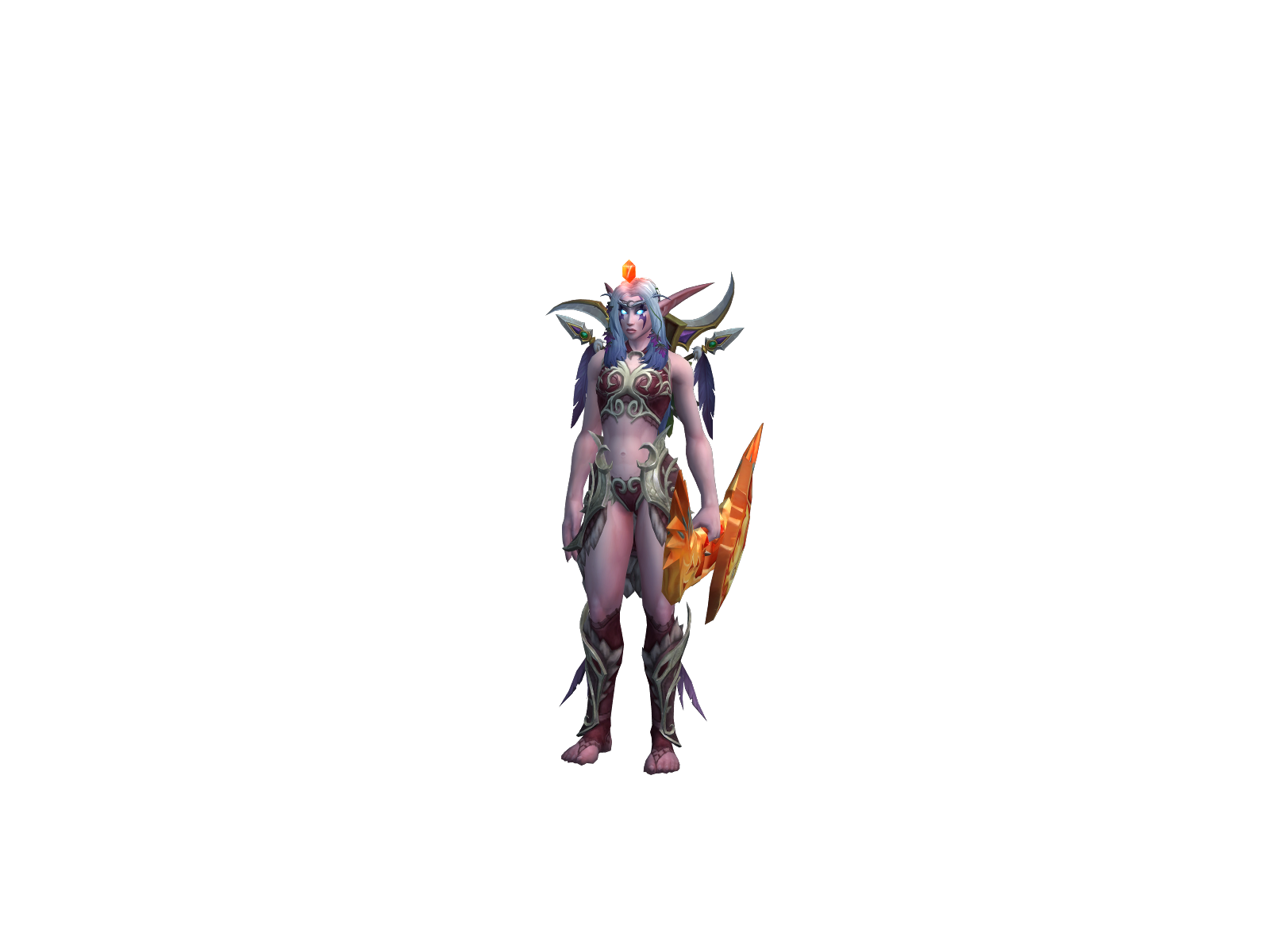 Wingwin 3D character render