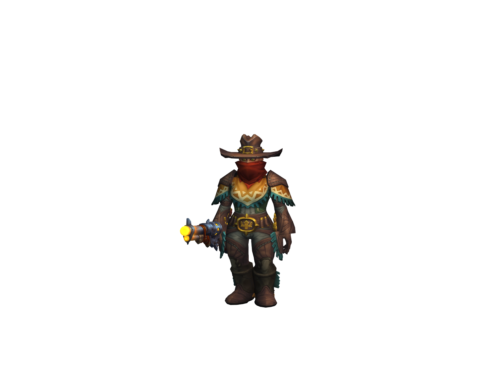 Shotboau 3D character render