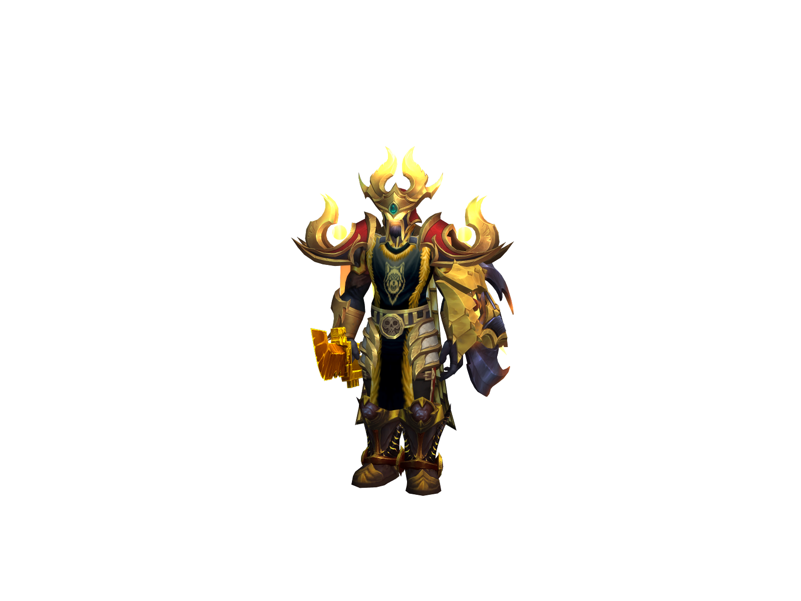 Blazinpally 3D character render