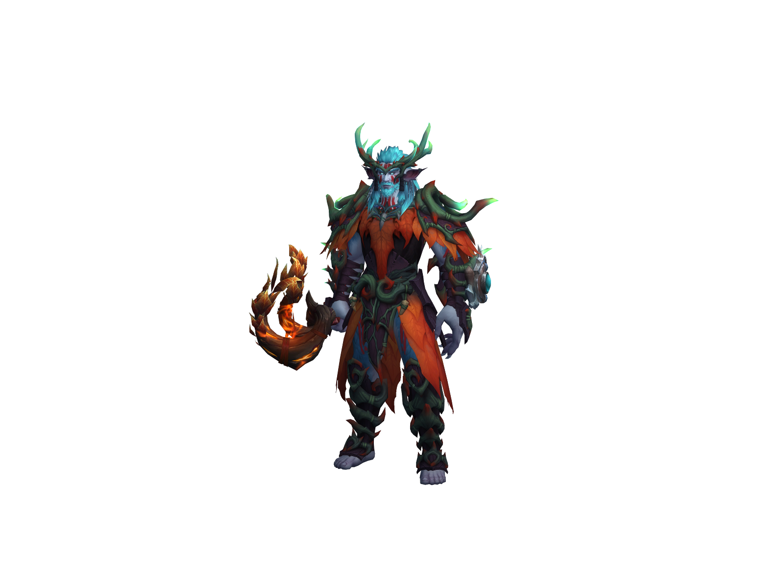 Birbmakto 3D character render