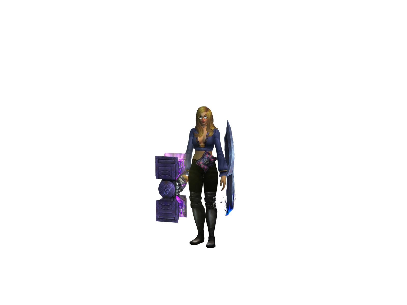 Socially 3D character render