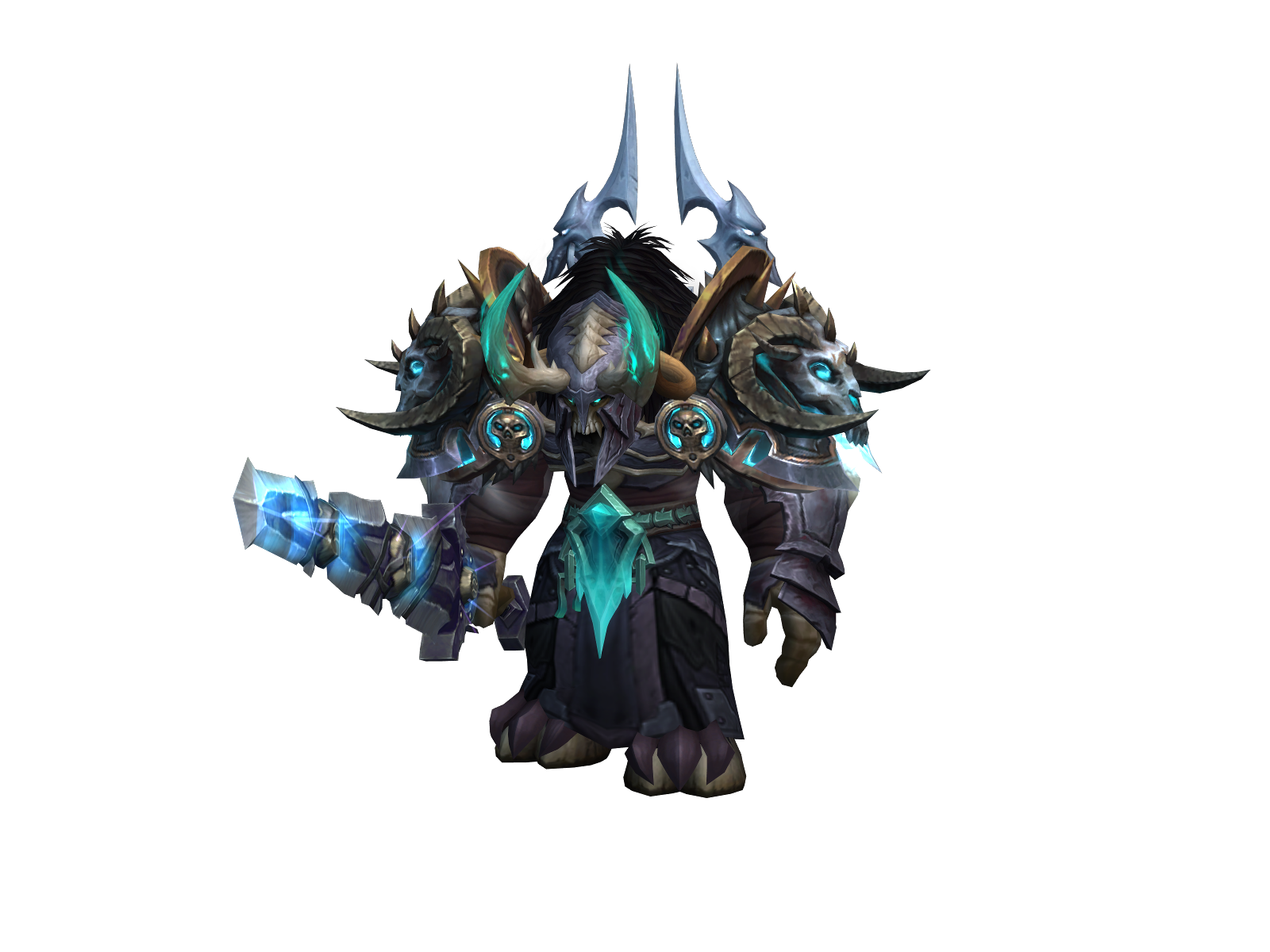 Reuell 3D character render
