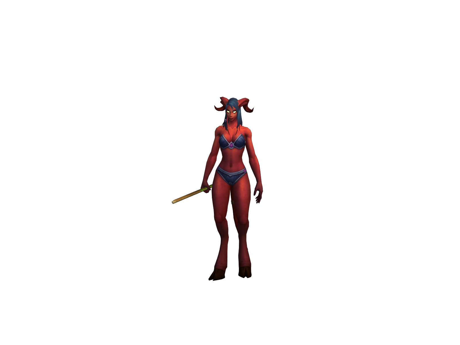 Yacco 3D character render