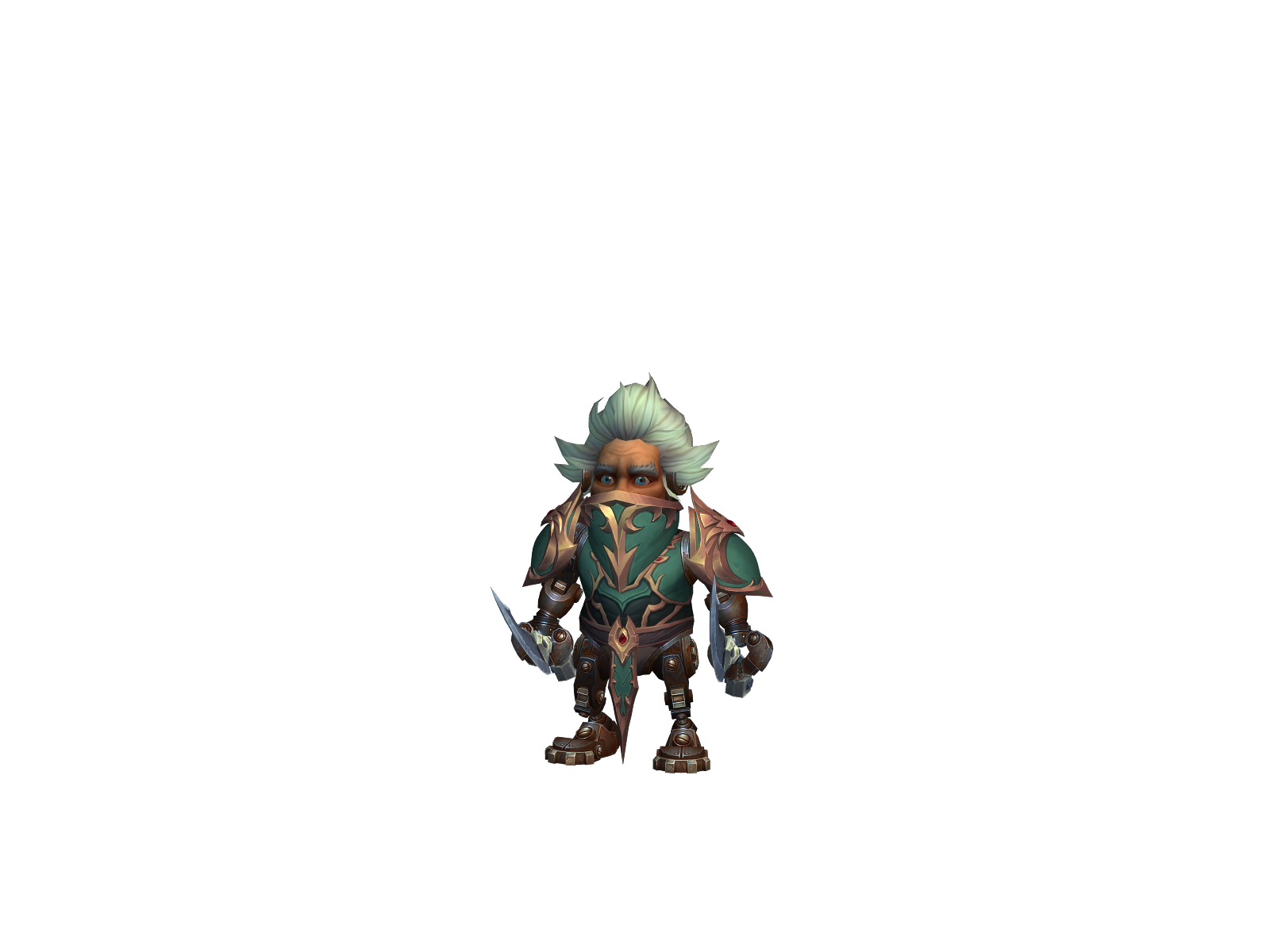 Raathor 3D character render