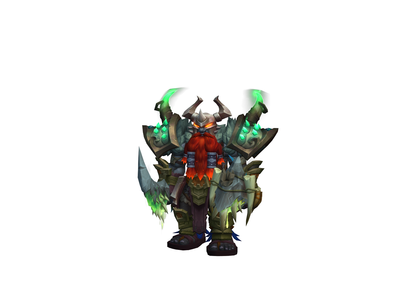 Madkingg 3D character render