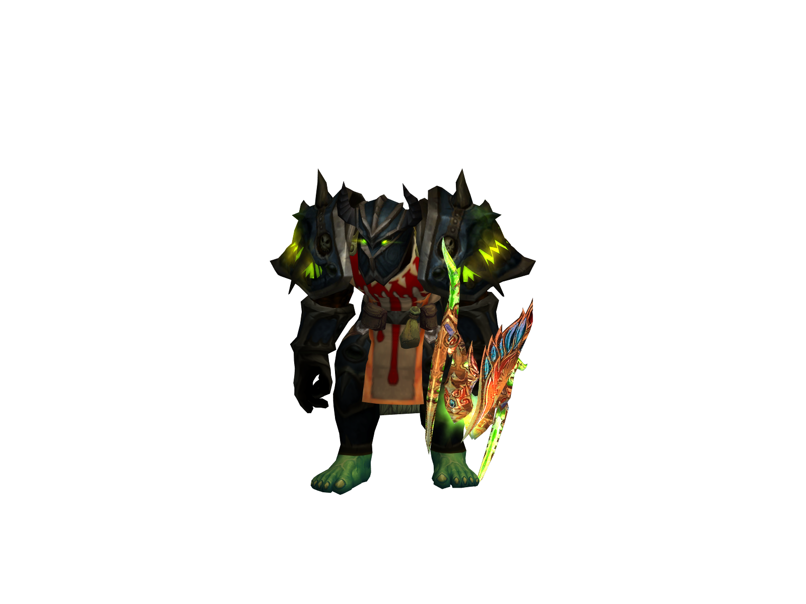Salvader 3D character render