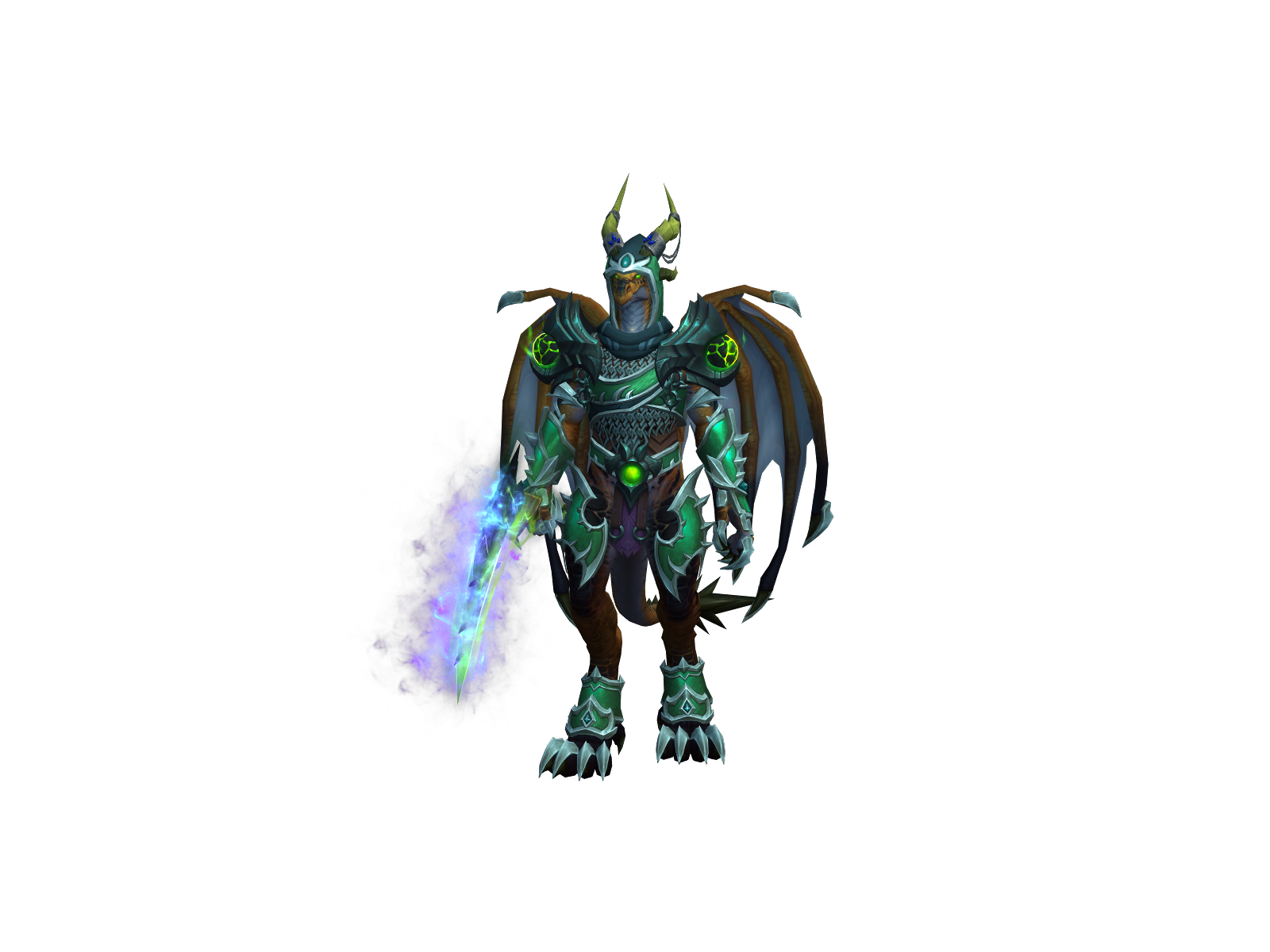 Azymantum 3D character render