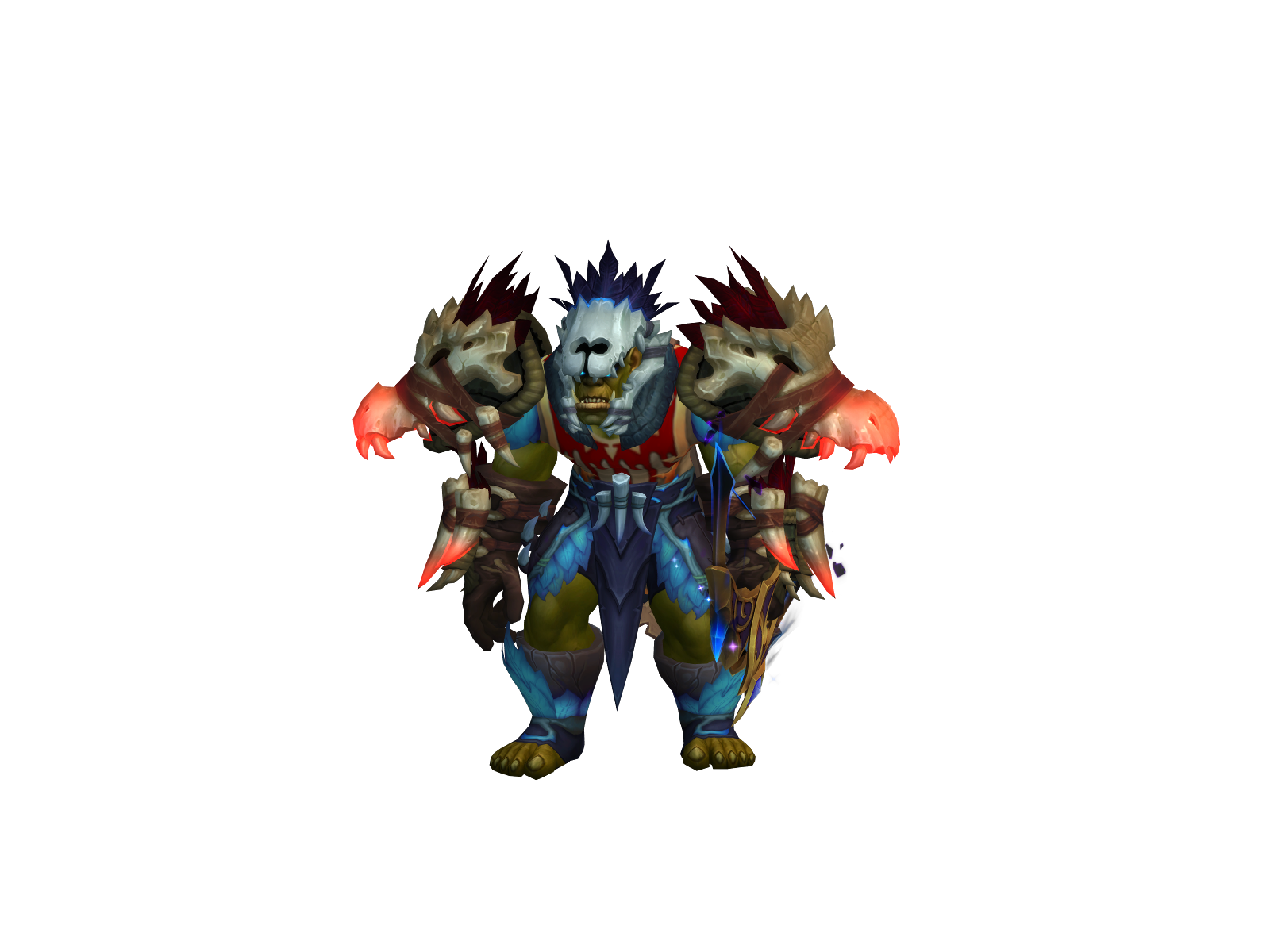 Nazul 3D character render
