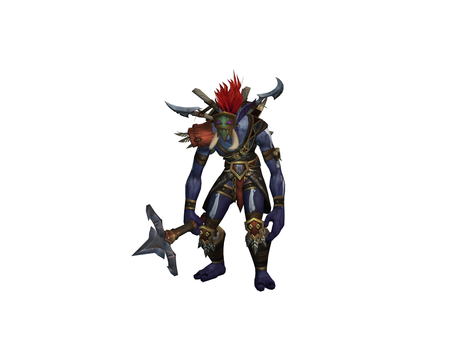 Moncho 3D character render
