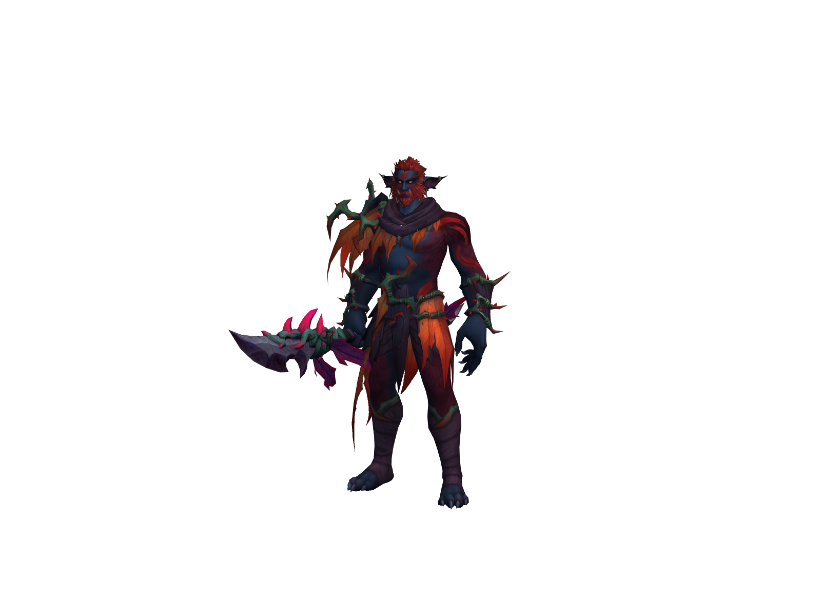 Kisarra 3D character render