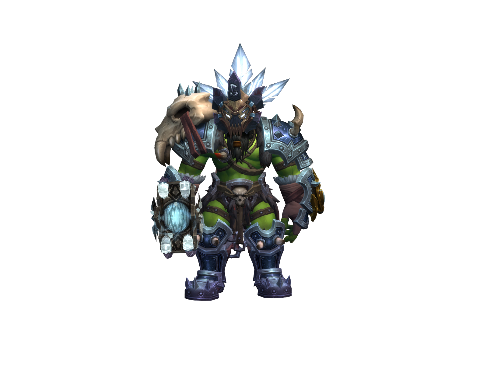 Vargmal 3D character render