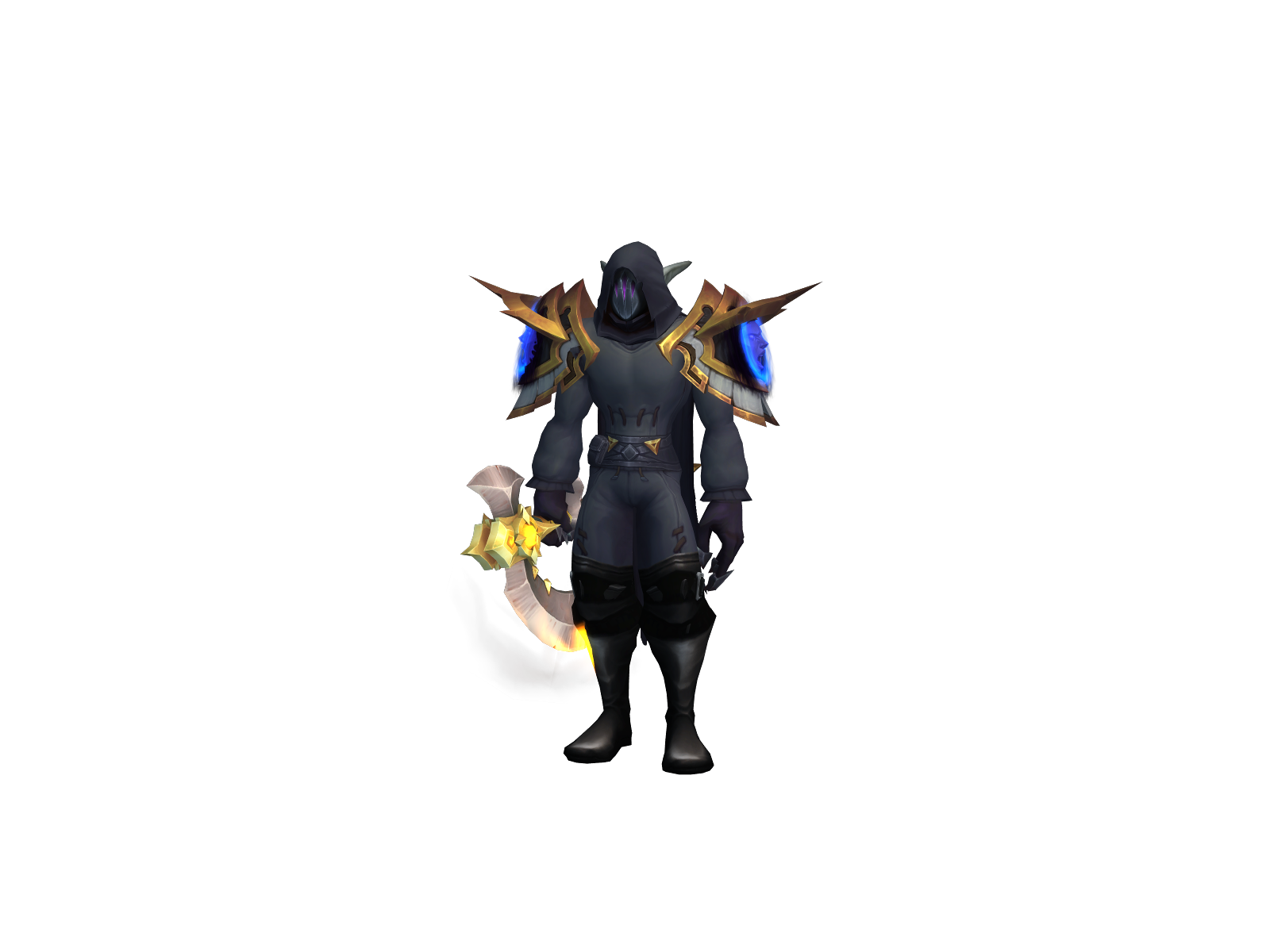 Trinitî 3D character render
