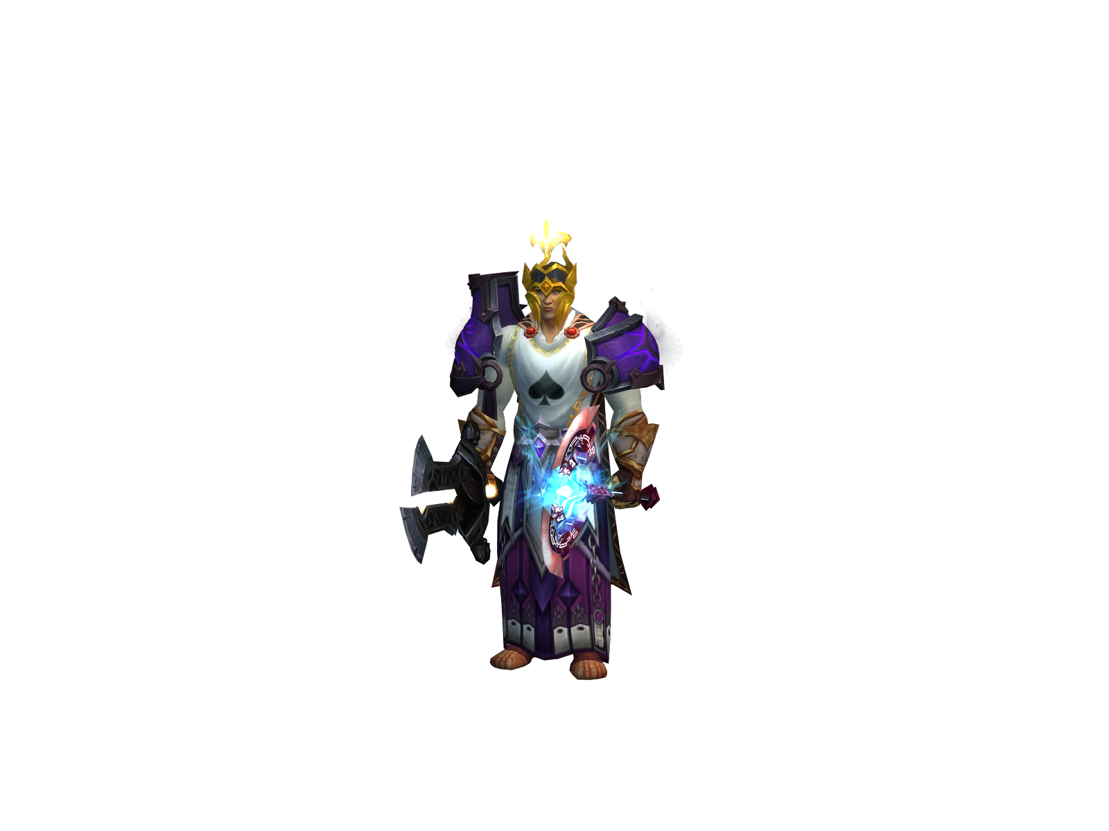 Wolfblade 3D character render