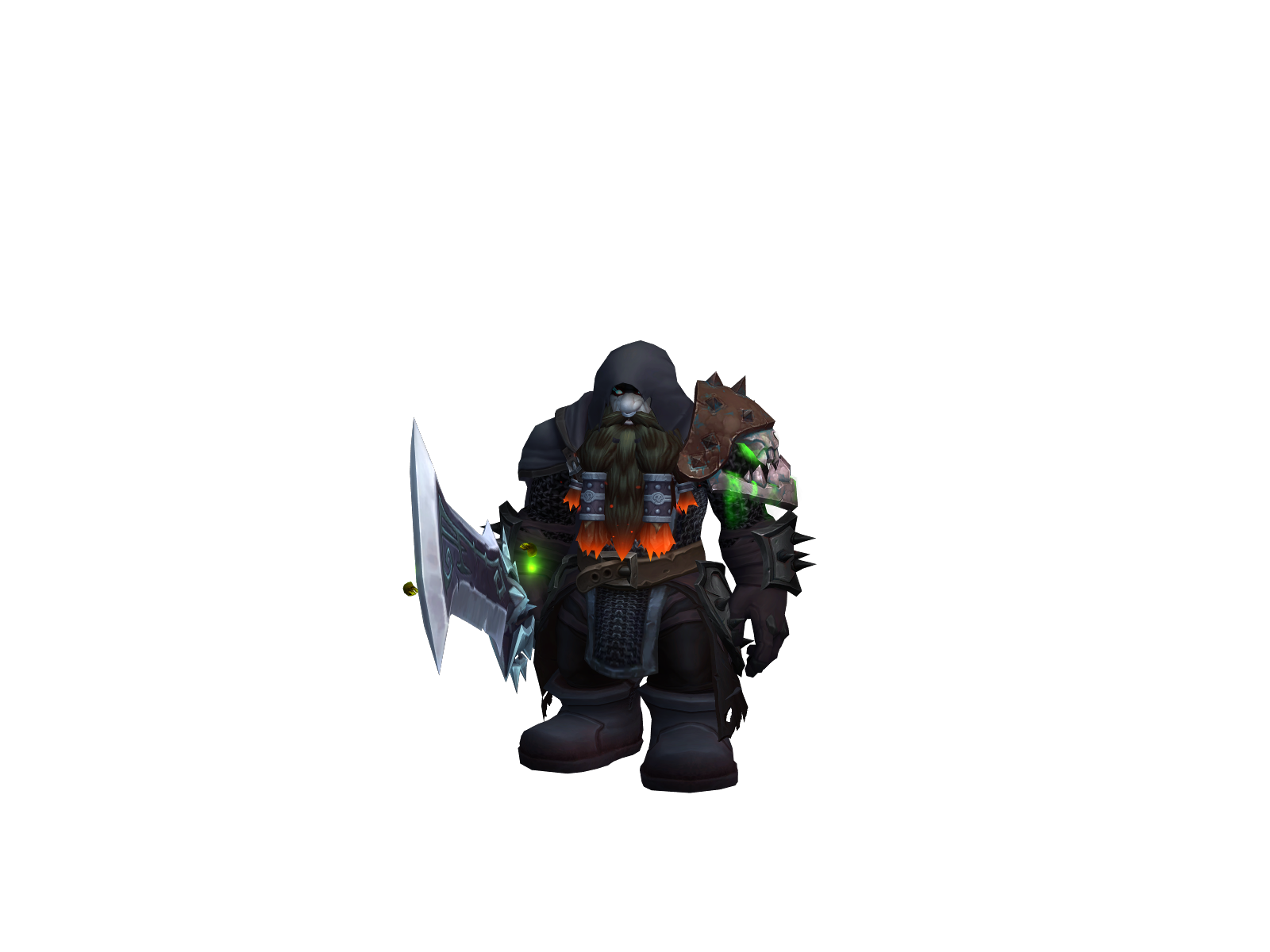 Gorerotted 3D character render