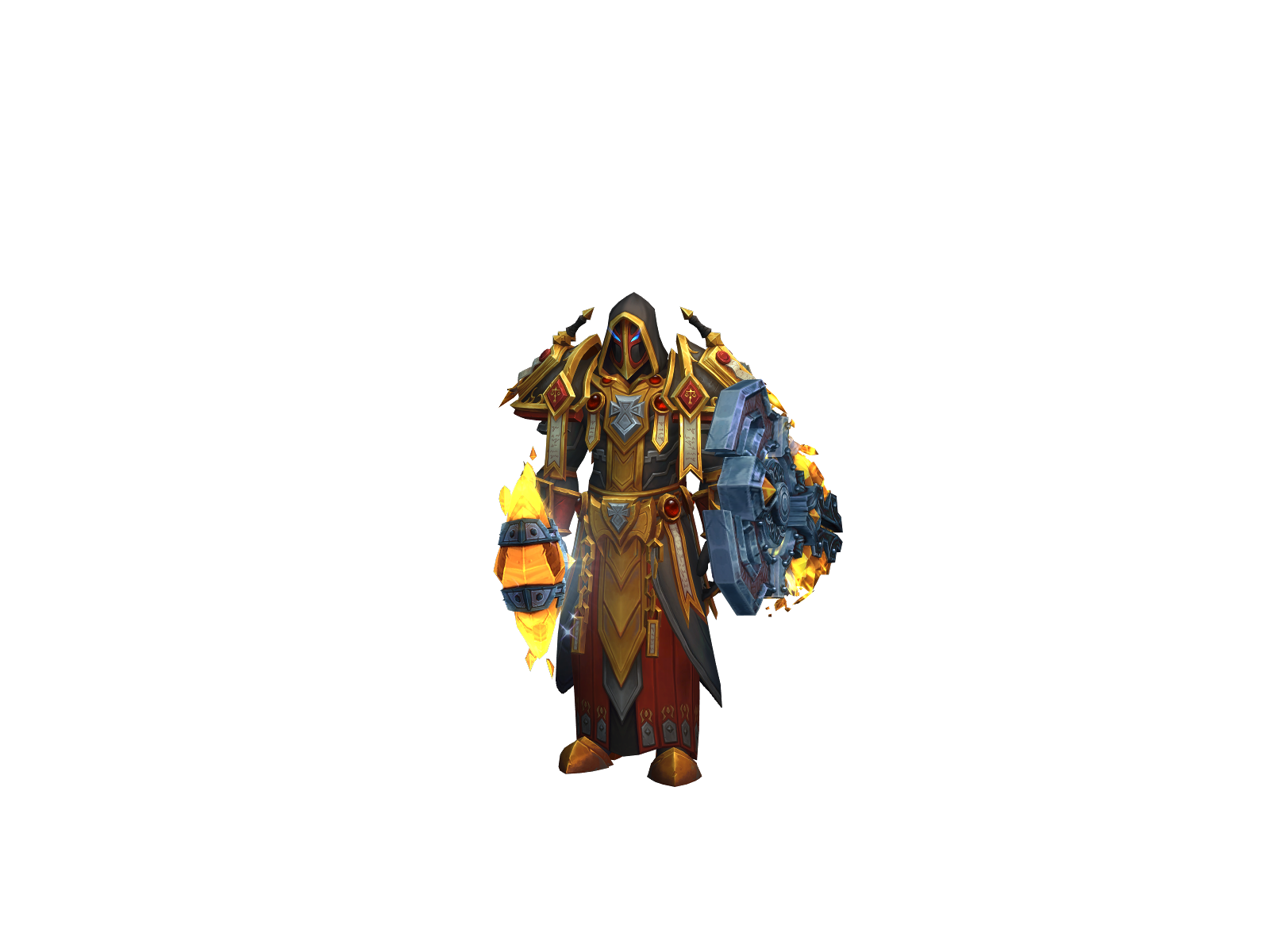 Kratos 3D character render