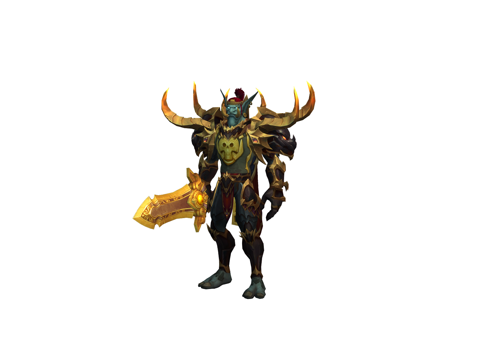 Serafion 3D character render