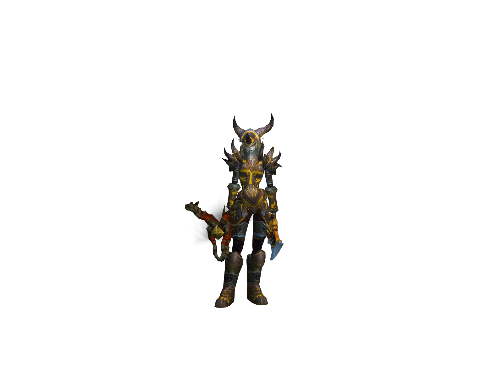 Deepdeath 3D character render