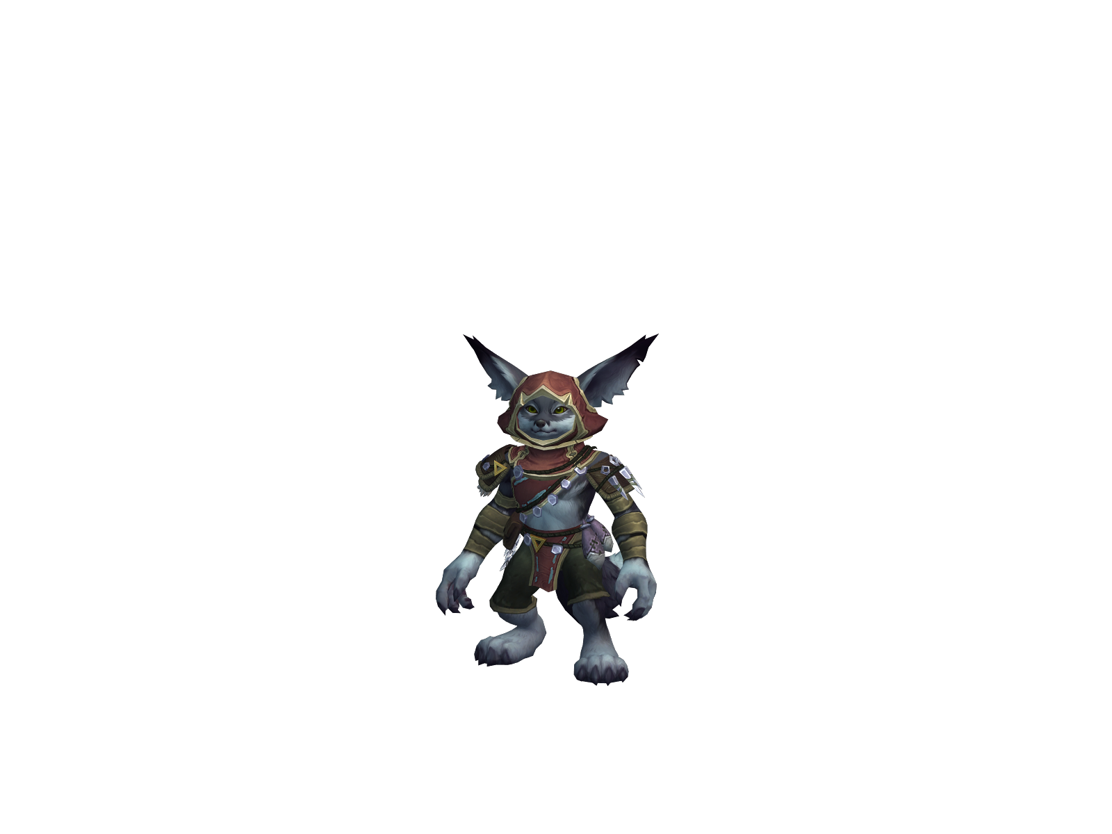 Jiuweihu 3D character render