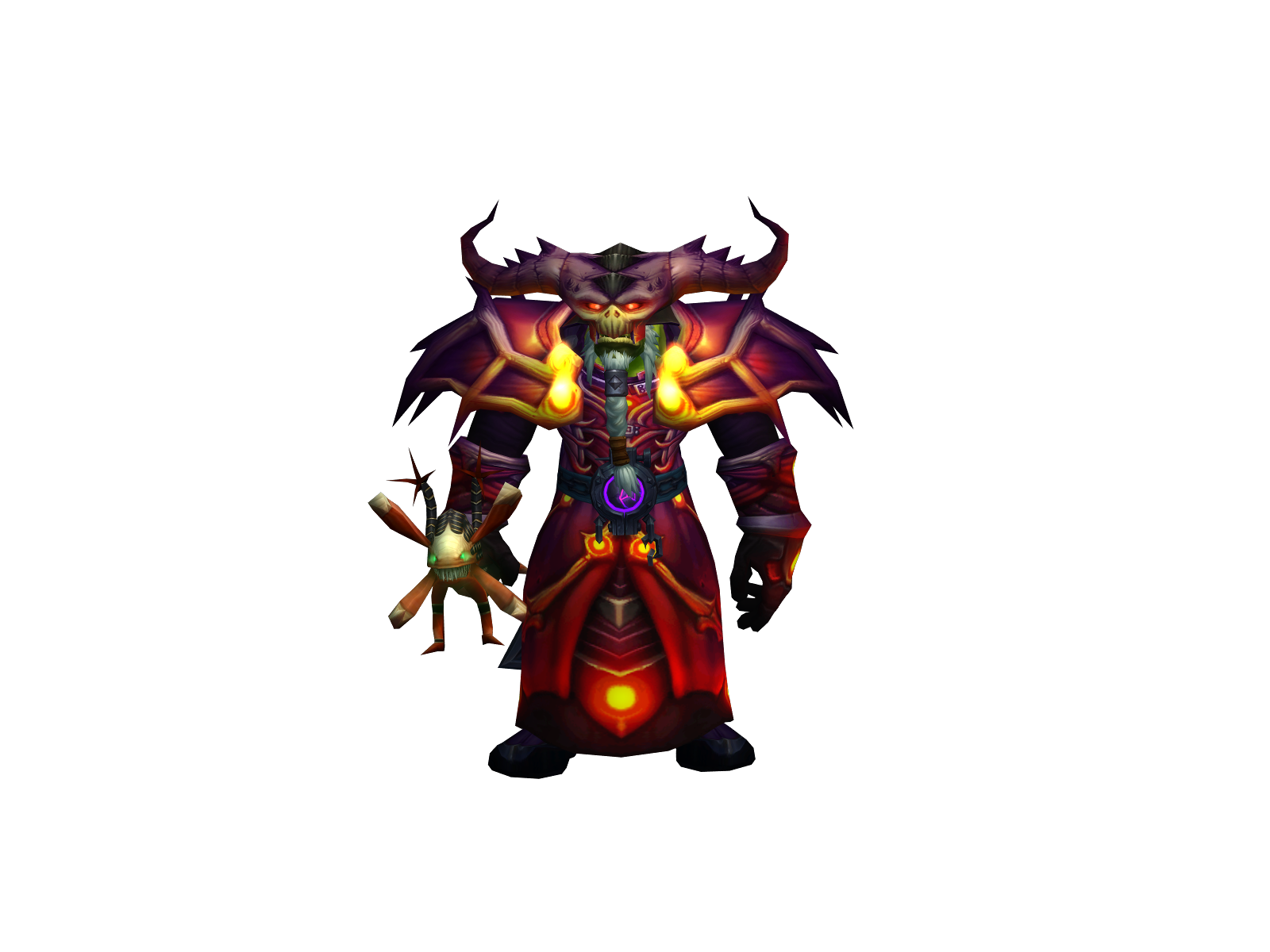 Fearyoda 3D character render