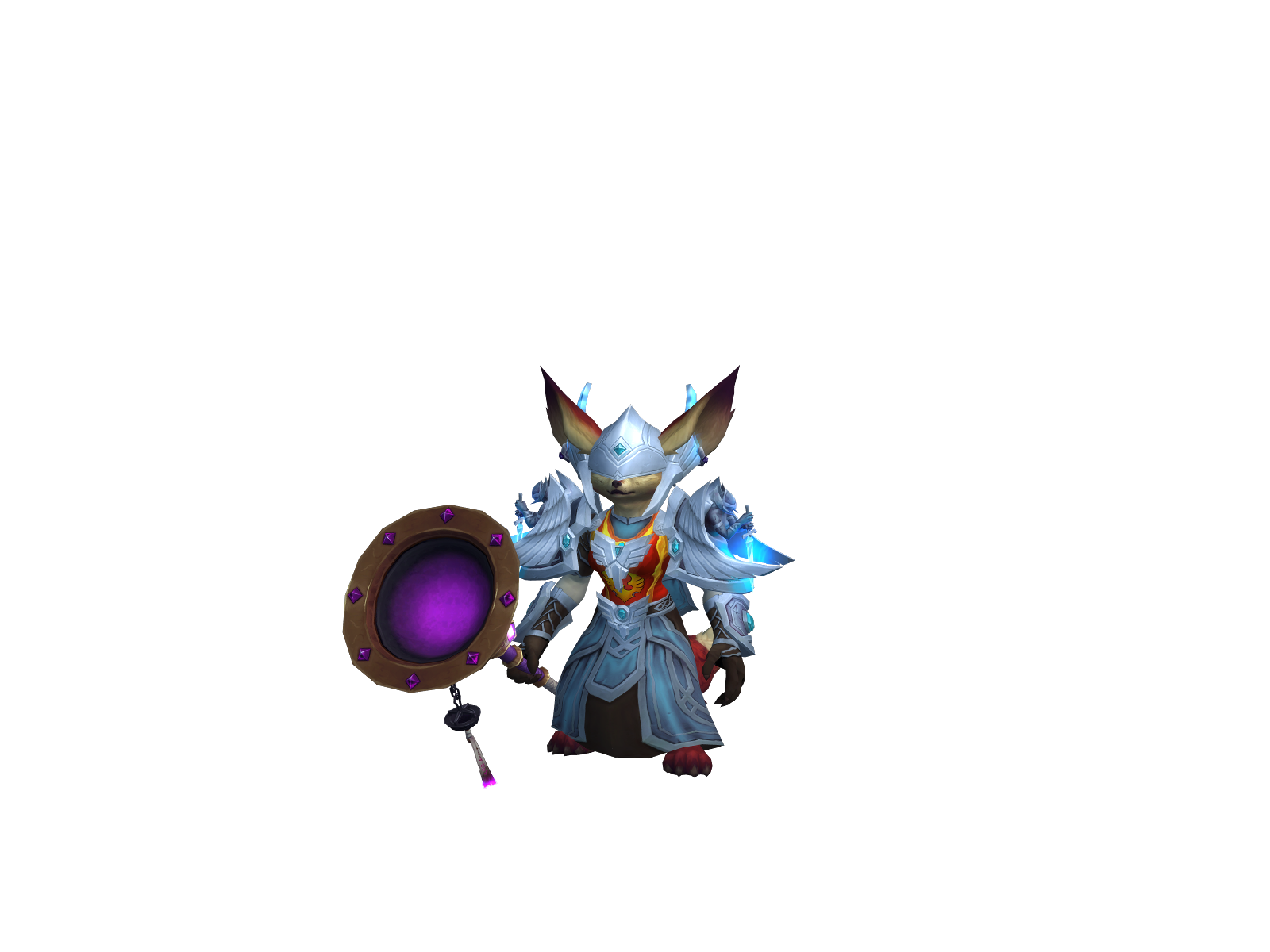 Sharla 3D character render