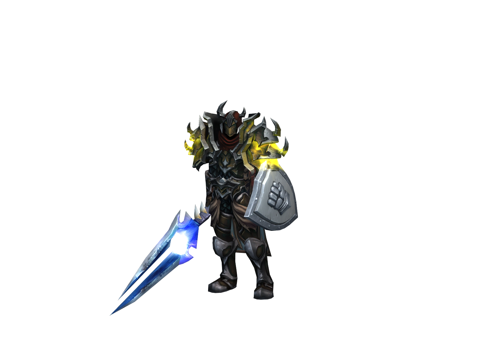 Ao 3D character render