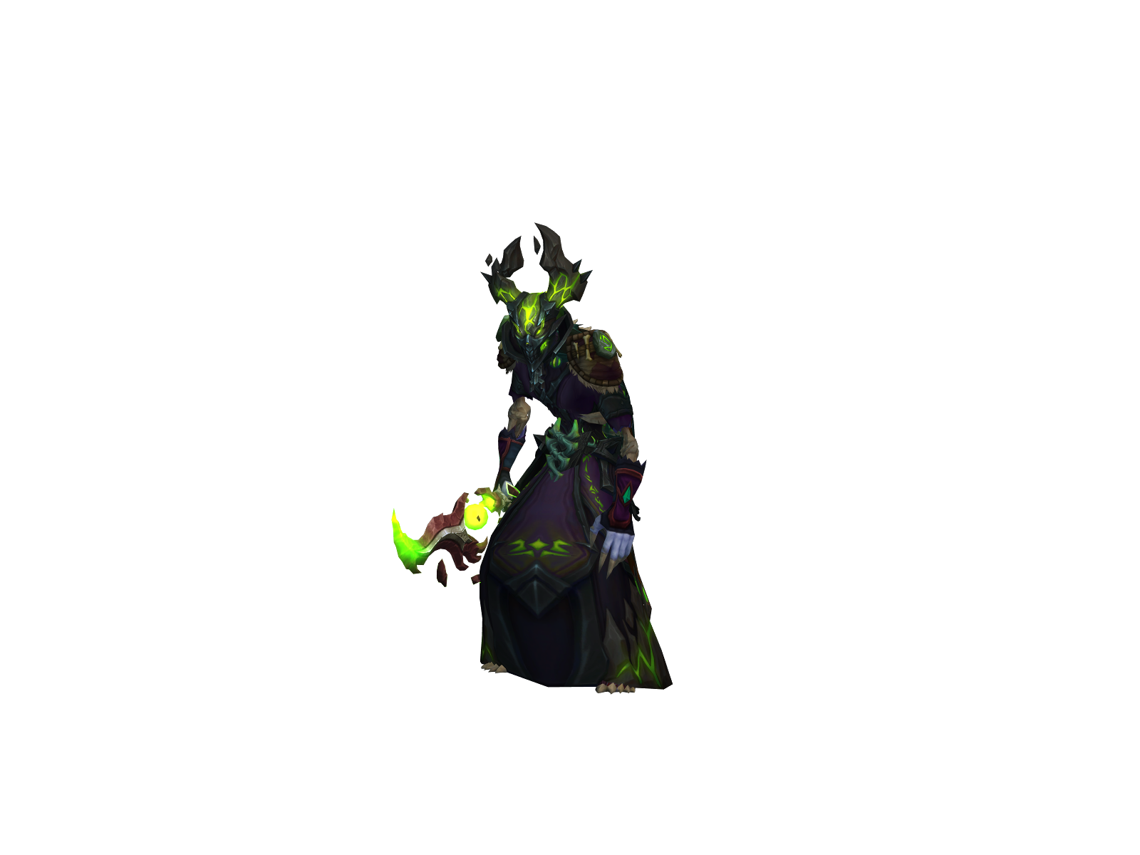 Neropoison 3D character render