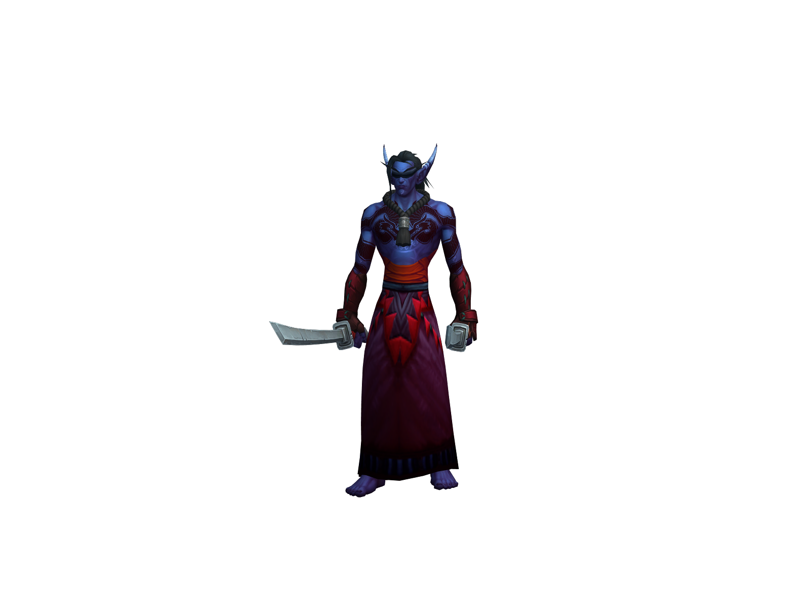Samro 3D character render