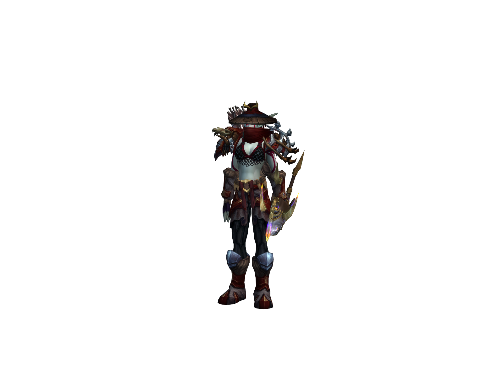 Mangere 3D character render