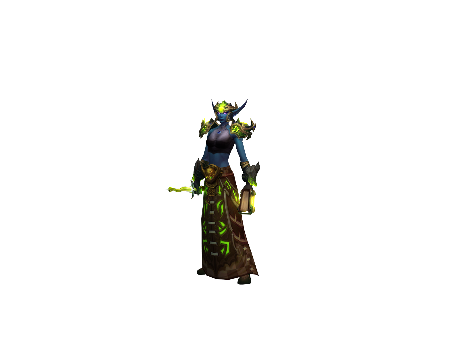 Thireaux 3D character render