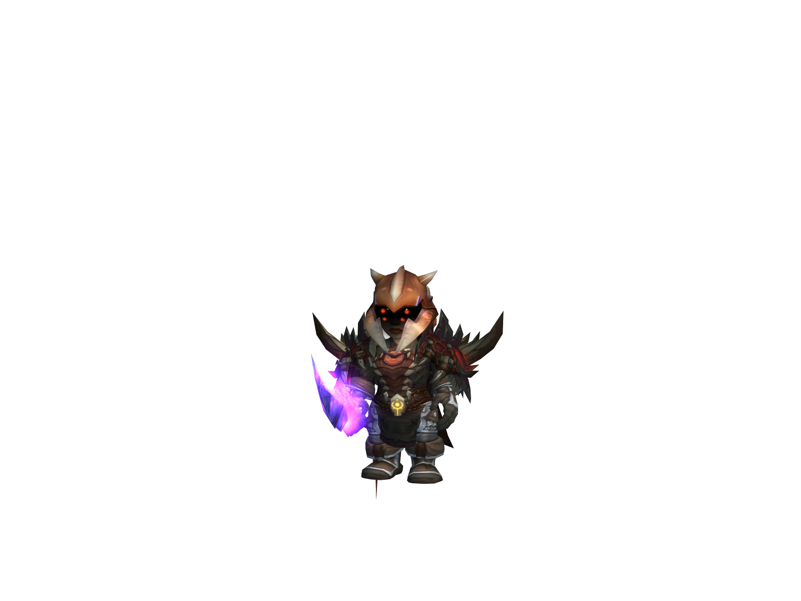 Entrapment 3D character render