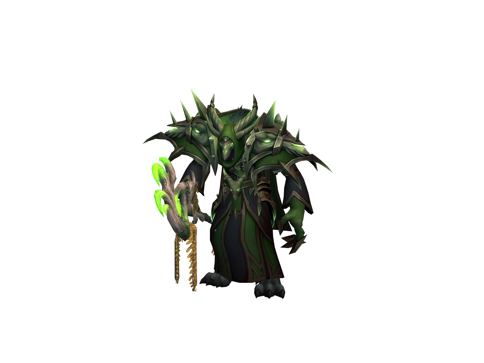Yokillakill 3D character render