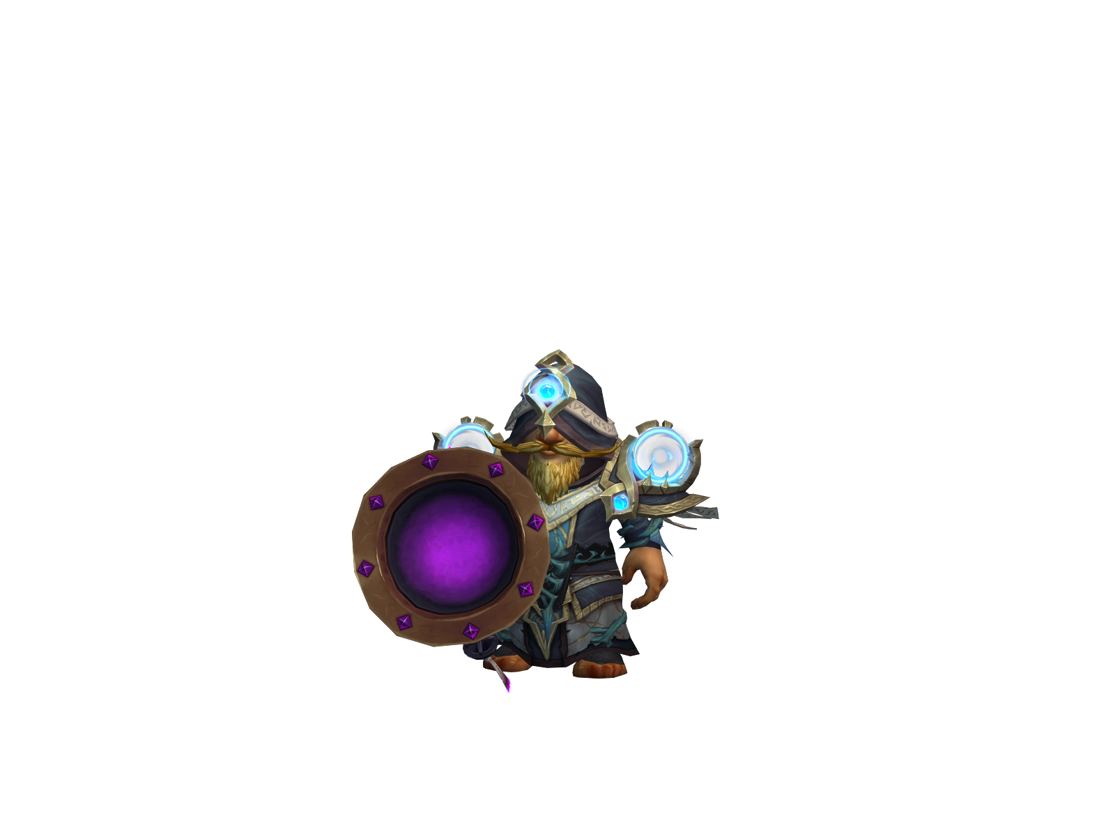 Daburah 3D character render