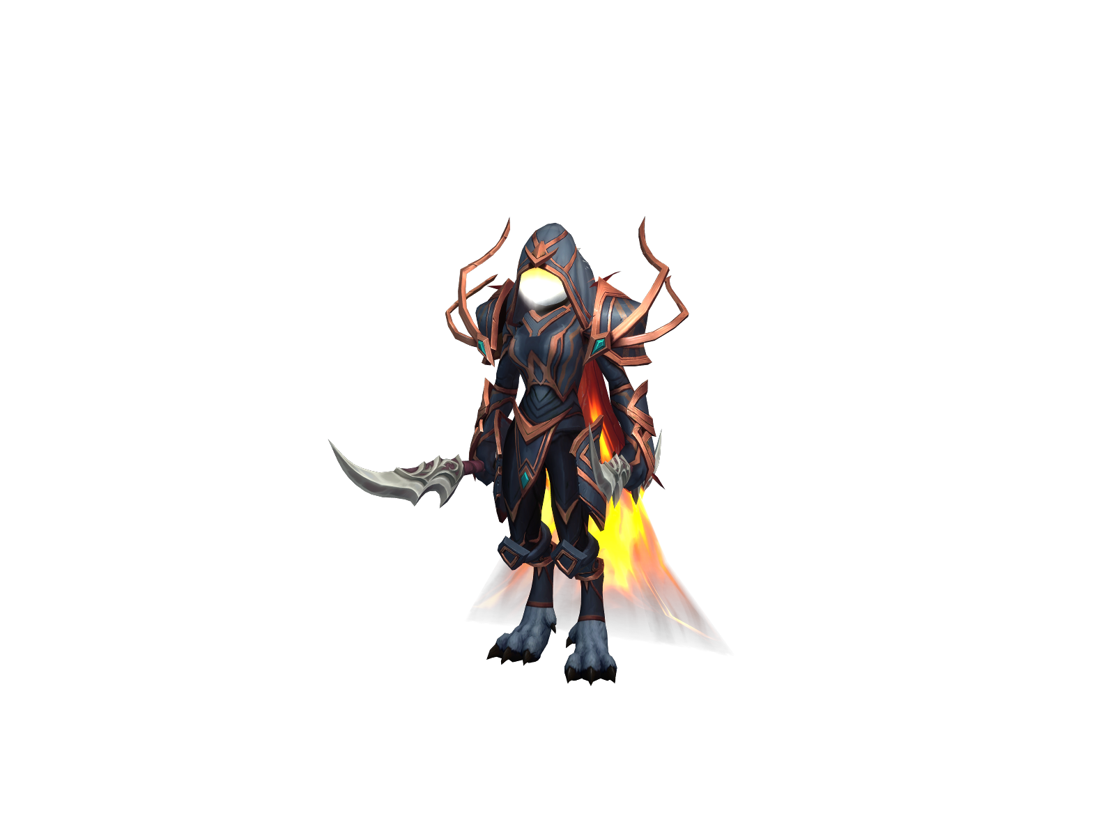 Reckfull 3D character render